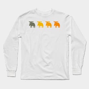 Spot a moose Long Sleeve T-Shirt